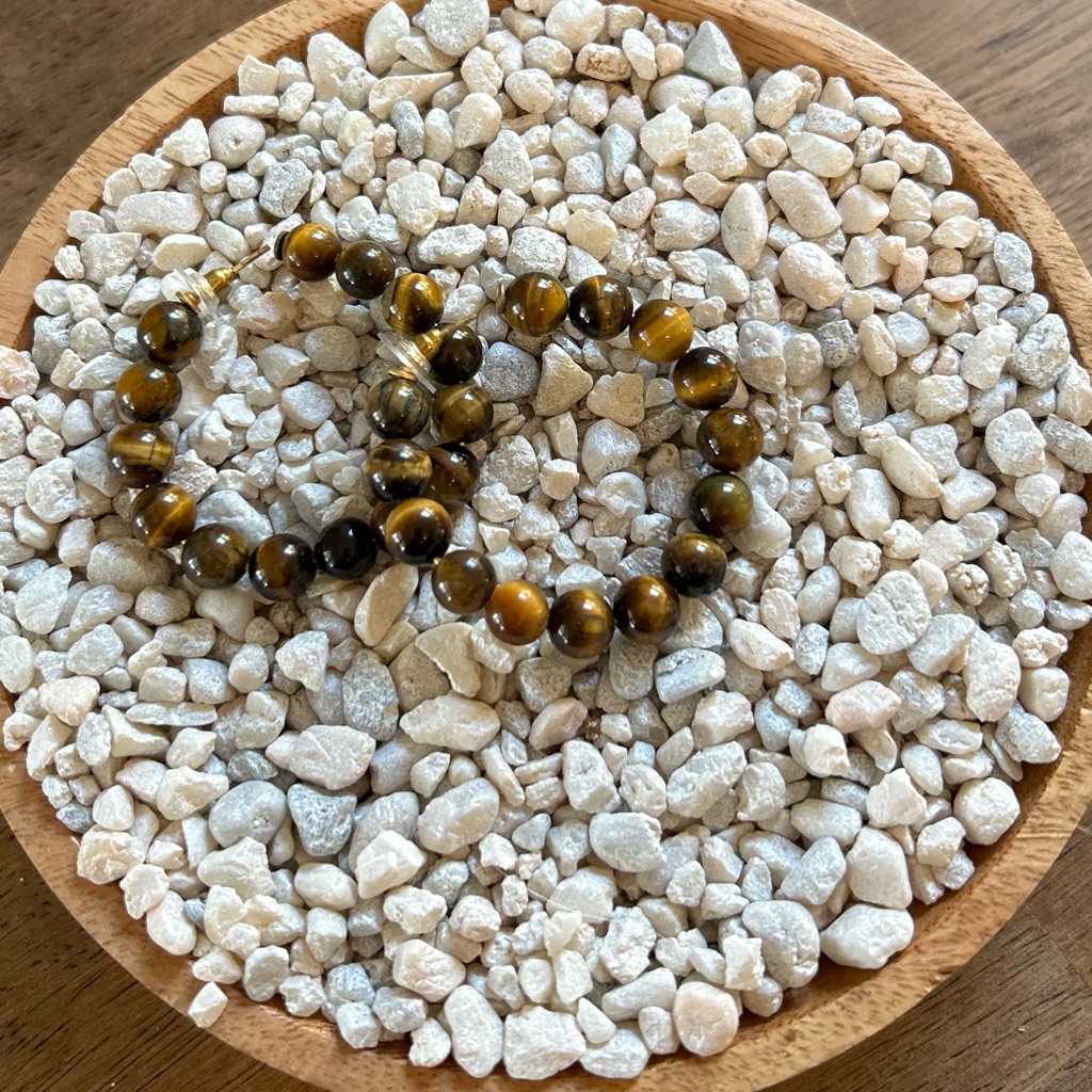 Lisi Lerch Elegant Tiger Eye Beaded Earrings!